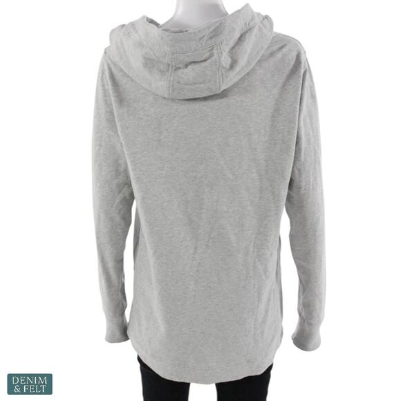 Lululemon Grey Hooded Long Sleeve Pullover Sweatshirt Women’s Size 8 Comfy Fit - Picture 3 of 8